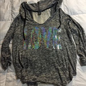 Woman light pullover sweater